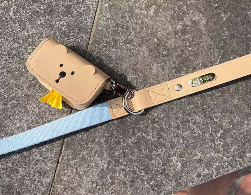 Teddy Bear Poop Bag Holder