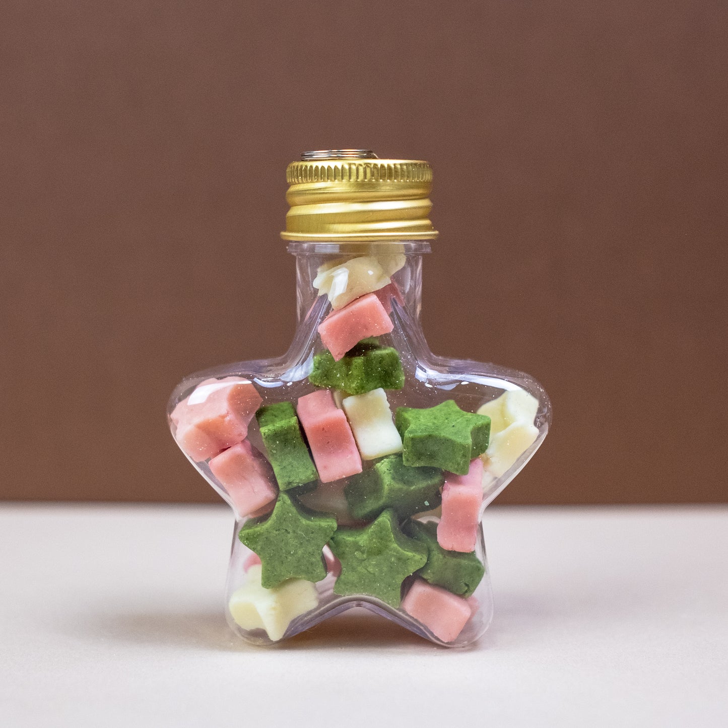 Festive Star Goat Milk Bites (Holiday Ornament)