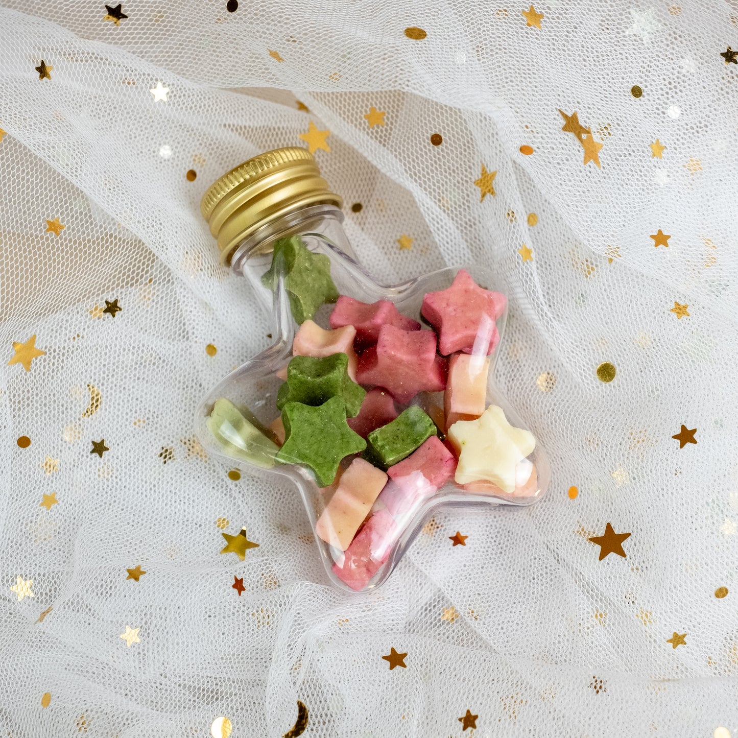 Festive Star Goat Milk Bites (Holiday Ornament)