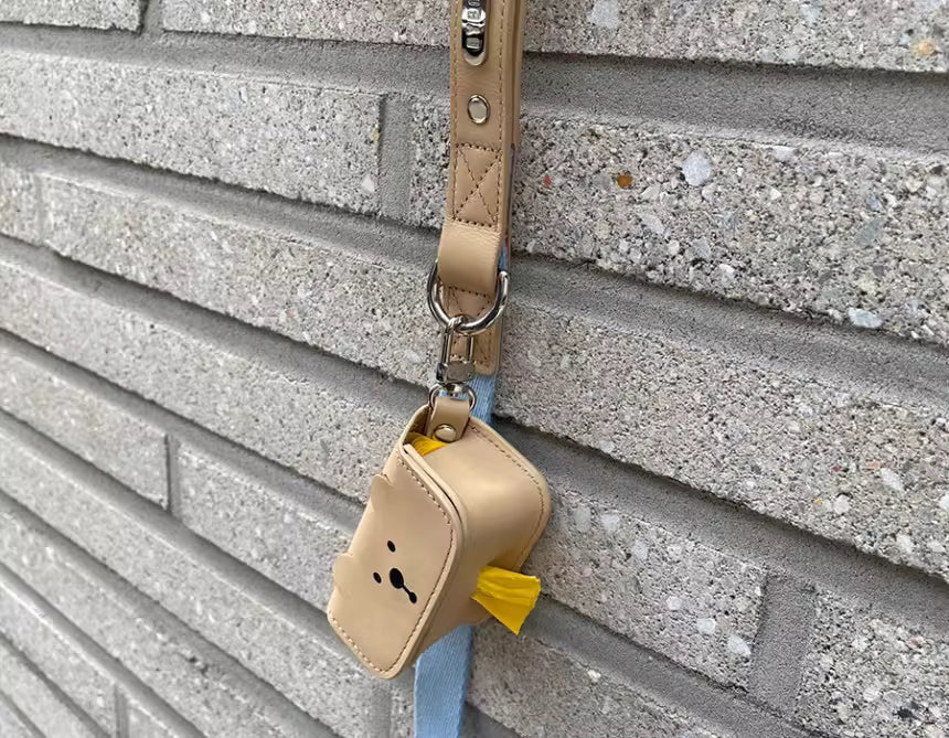 Teddy Bear Poop Bag Holder